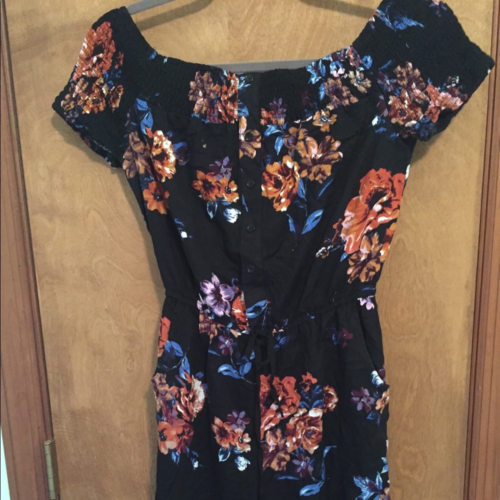 Floral jumpsuit